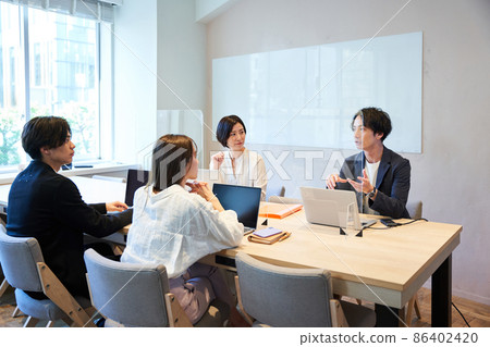 在線會議、視頻會議、視頻會議、網絡會議、遠程辦公、縮放會議、演示 86402420