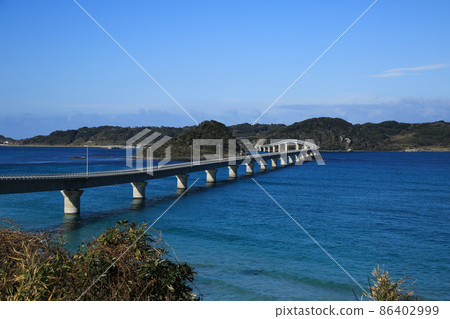 山口縣下關市Kakushima橋 山口縣下關市Kakushima橋 86402999