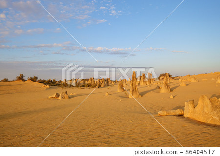 Pinnacles Desert at Nambung National Park Australia 86404517