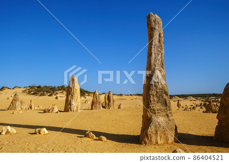 Pinnacles Desert at Nambung National Park Australia 86404521