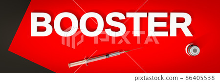 coronavirus vaccine booster syringe 86405538