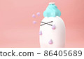 White character with an ice sac 86405689