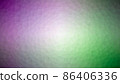 Polygon background with green and purple gradients 86406336