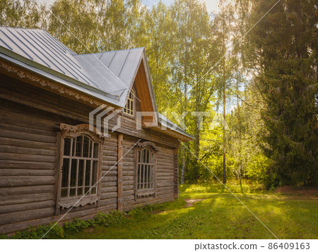 summer travel to Russia, Torzhok city. 86409163