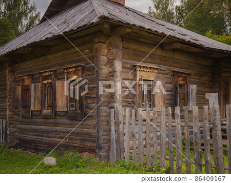 summer travel to Russia, Torzhok city. 86409167