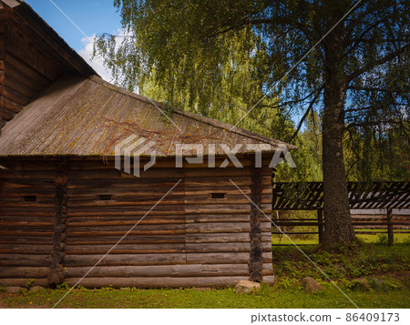summer travel to Russia, Torzhok city. 86409173