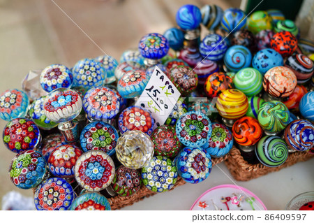 Venetian glass souvenirs from Italy 86409597