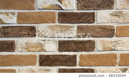 Easy-to-use simple material wallpaper beige or brown brick wall 86410044