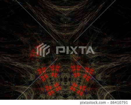 Imaginatory fractal abstract background Image 86410791
