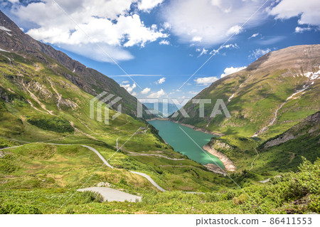 Kaprun High Mountain Reservoirs - Zell am See-Kaprun with beautiful nature,Salcburger land, Austrian Alps 86411553