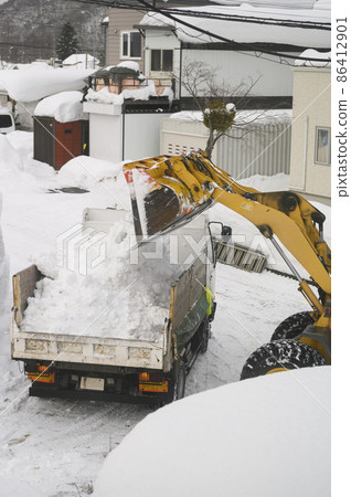 Snow removal work 86412901