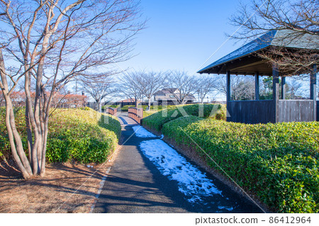 Midwinter Nanbata Castle Park Restoration Kibashi Azumaya Fujimi City Midwinter Nanbata Castle Park Restoration Kibashi Azumaya Fujimi City 86412964