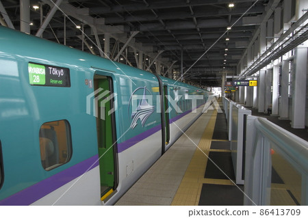 北海道新幹線新函館北斗站月台 86413709