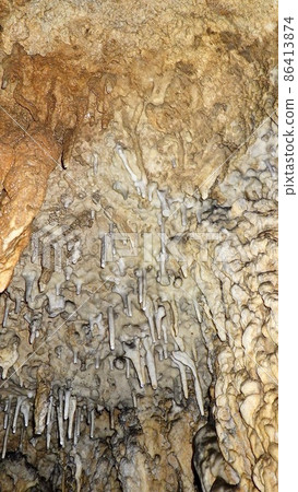 Stalactite in the stalactite cave Stalactite in the stalactite cave 86413874