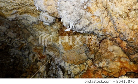 Stalactite in the stalactite cave Stalactite in the stalactite cave 86413876