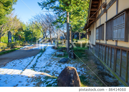 Midwinter Nanbata Castle Park Old Folk House Zone Fujimi City Midwinter Nanbata Castle Park Old Folk House Zone Fujimi City 86414088