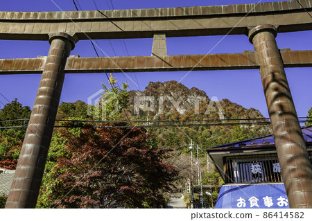群馬縣富岡市妙木神社一野鳥居 86414582