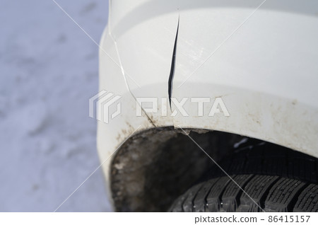 汽車保險槓裂紋 86415157