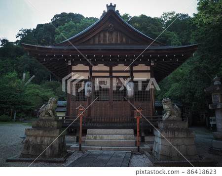 Shiga Prefecture Nagara Shrine Shiga Prefecture Nagara Shrine 86418623