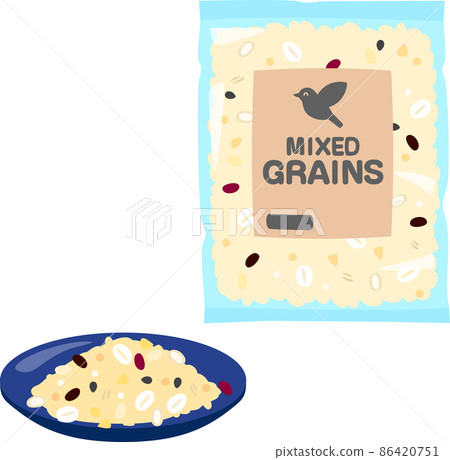 小米在袋子裡，小米在盤子裡 86420751