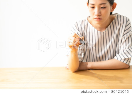 Touch pen hand female Touch pen hand female 86421045