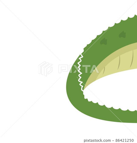 crocodile tail vector illustration design template 86421250
