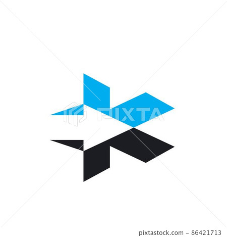k Letter arrow Template Vector k Letter arrow Template Vector 86421713