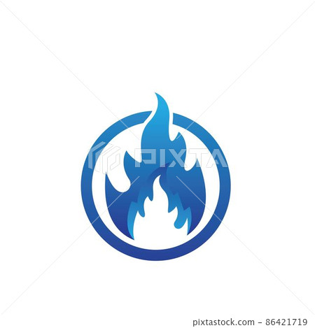 Fire flame icon vector illustration design Fire flame icon vector illustration design 86421719