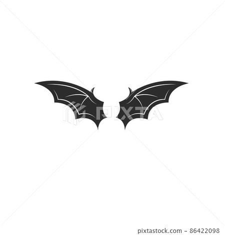 bat wings element ilustration vector icon design template web bat wings element ilustration vector icon design template web 86422098
