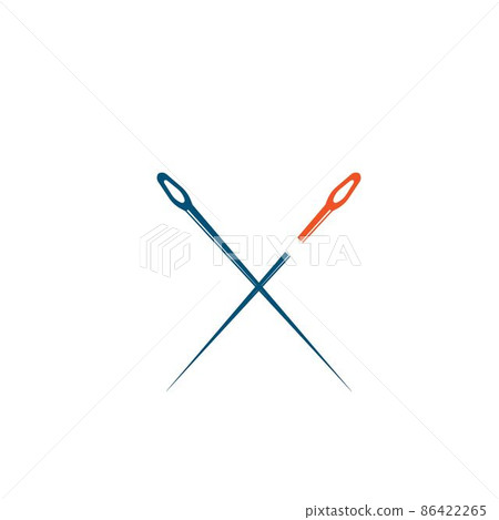 cross tailor needle icon vector illustration design cross tailor needle icon vector illustration design 86422265