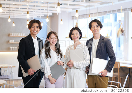 Business person cafe coworking share office free address office Business person cafe coworking share office free address office 86422808