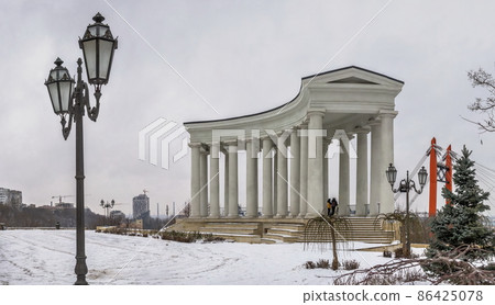 Colonnade of Vorontsov Palace in Odessa, Ukraine Colonnade of Vorontsov Palace in Odessa, Ukraine 86425078