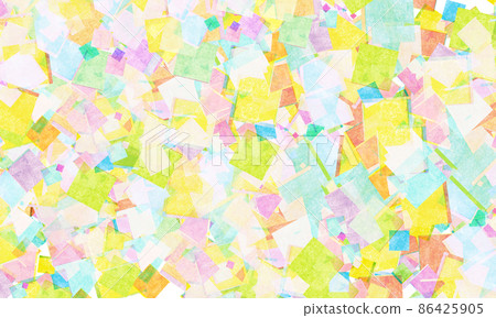 Background material Square colorful texture 86425905