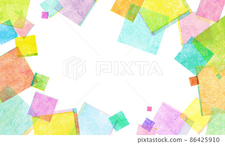 Background material Square colorful texture Background material Square colorful texture 86425910