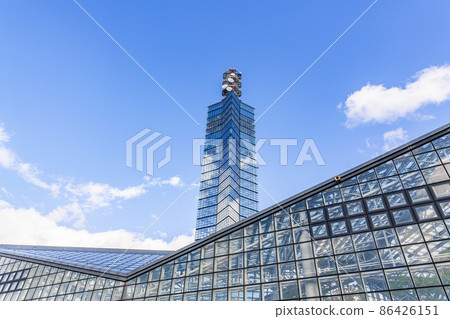 Akita City, Akita Prefecture, Port Tower Selion in fine weather 86426151