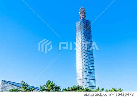 秋田縣秋田市港口塔塞利翁天氣晴朗 秋田縣秋田市港口塔塞利翁天氣晴朗 86426478