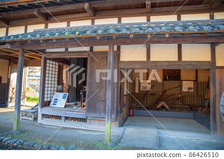 Midwinter Nanbata Castle Park Old folk house zone Living tools storage place Fujimi City Midwinter Nanbata Castle Park Old folk house zone Living tools storage place Fujimi City 86426510