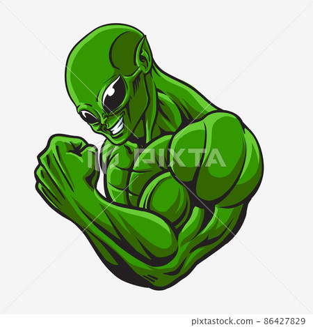 Muscle alien 86427829