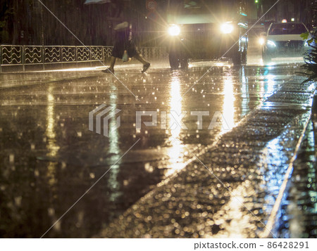 Rain crosswalk 86428291