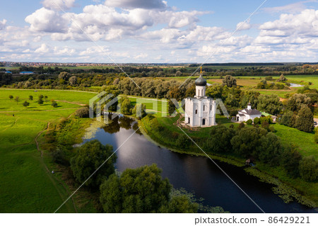 Orthodox Church of Intercession on River Nerl, Russia 86429221