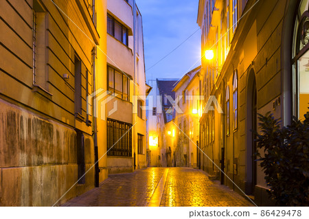 Streets of Gyor, Hungary Streets of Gyor, Hungary 86429478