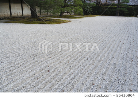 Japanese garden stone garden Japanese garden stone garden 86430904