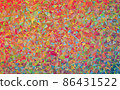 Polygon background with a color scheme inspired by SDGs 86431522