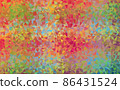 Polygon background with a color scheme inspired by SDGs 86431524