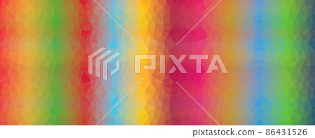 Polygon background with a color scheme inspired by SDGs 86431526