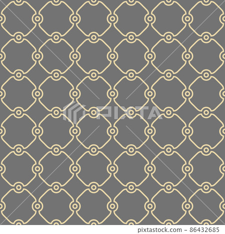 Modern Seamless Vector Pattern in Arabian Style 86432685