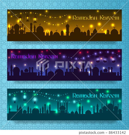 Ramadan kareem banners Ramadan kareem banners 86433142