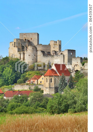 Famous old Rabi castle in Czech republic Famous old Rabi castle in Czech republic 86439367