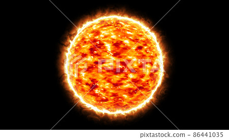 Burning and Glowing Sun Black screen Overlay Background Burning and Glowing Sun Black screen Overlay Background 86441035