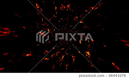 Glowing Fire Vortex Particles Effect Glowing Fire Vortex Particles Effect 86441076